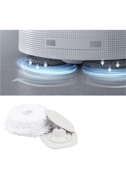 Ecovacs Deebot X2 / X2 Pro / DEX86 Için 10 Adet Yedek Parça Filtresi (Yurt Dışından)