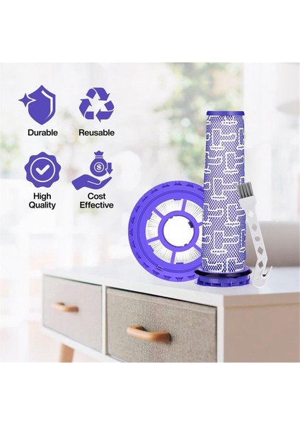 Ecovacs Robot Süpürge Yan Fırçası, Filtre, Paspas Bezi, Toz Torbası Için (Yurt Dışından)