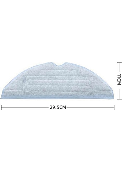 Mop Bezi Buharlı Temizleyici Mikrofiber Zemin Giysi Buhar Fırçası (Yurt Dışından)
