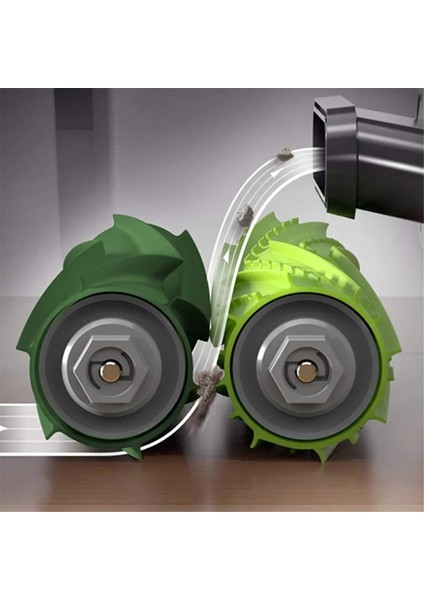 Robot Süpürge Vr 302 / Vr 102 / Vr 201/VR 303 Yan Fırçaları Için (Yurt Dışından)