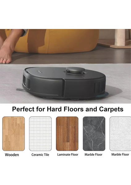Eufy L60 Robot Süpürge Için 4'lü Paspas Bezi Yedek Parçası (Yurt Dışından)