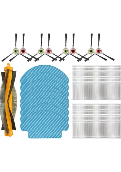 Ecovacs X1 Omni/x1 Turbo Robot Süpürgeler Için Yedek Parçalar (Yurt Dışından)