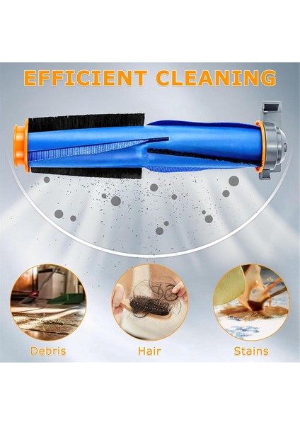 Dreame T10 Için 6 Adet Yıkanabilir Ön Hepa Filtre (Yurt Dışından)