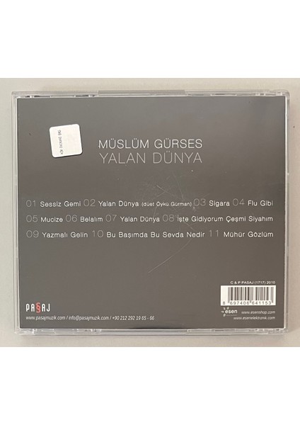 Müslüm Gürses - Yalan Dünya CD