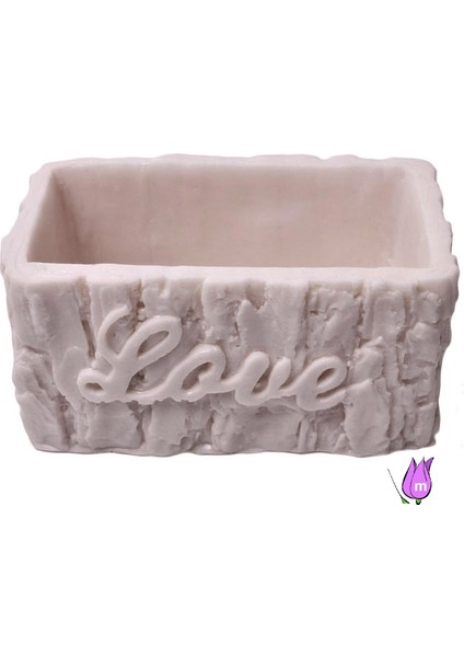 Ağaç Dekor Love Saksı Silikon Kalıp K-125 fırsatları