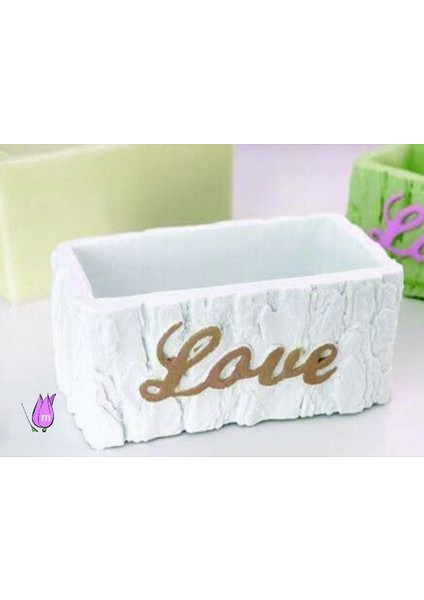 Ağaç Dekor Love Saksı Silikon Kalıp K-125 indirimleri