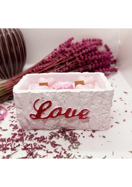 Ağaç Dekor Love Saksı Silikon Kalıp K-125