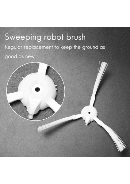 5 Parça Robotlu Süpürge Yedek Parça Yan Fırçalar Hepa Filtre Ana Fırça Elektrikli Süpürge Için Yedek 360 S6 (Yurt Dışından)