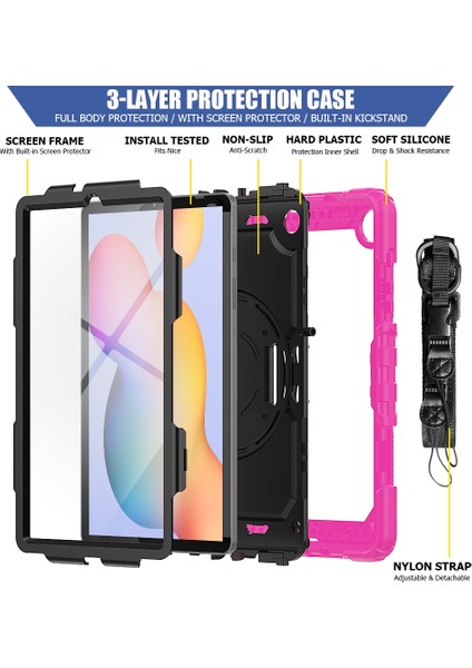 Samsung Galaxy Tab S6 P610 Için Koruyucu Kılıf Samsung Galaxy Tab S6 Lite P610 (Yurt Dışından) indirimleri