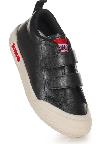 Suba Cırtlı Termo Taban Erkek Bebek Günlük Spor Ayakkabı Siyah