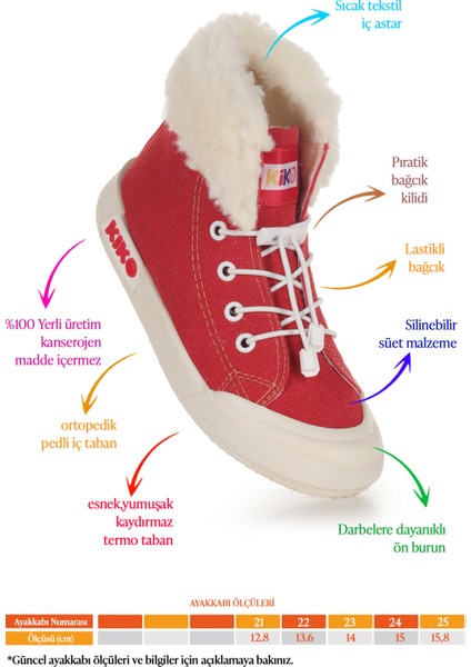 Tigge Günlük Lastikli Kız Bebek Bot Ayakkabı fiyatları