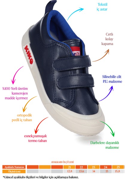 Suba Cırtlı Termo Taban Erkek Bebek Günlük Spor Ayakkabı fiyatları