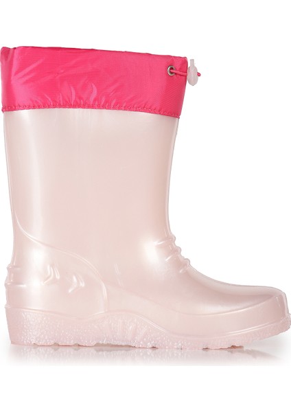 Linze Sedefli Su Geçirmez Kız Çocuk Yağmur Çizmesi fırsatları