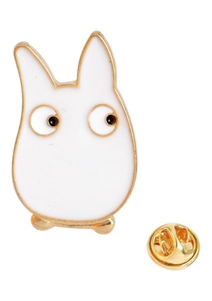 No.2 Boyutu Komşum Totoro Serisi Broo Emaye Metal Kawaii Hayvan Broş Seti Kot Ceket Yaka Pim Rozeti (Yurt Dışından)