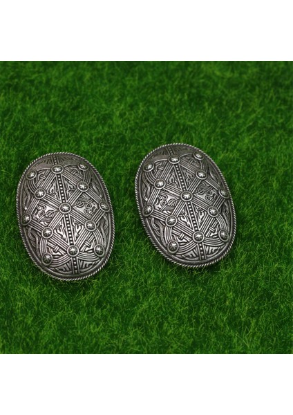 Langhong Isveç Fibula Broş Kuzey Vikingleri Amulet Isveç Iskandinav Fibula Set Broş Viking Broş Takı Talisman (Yurt Dışından)