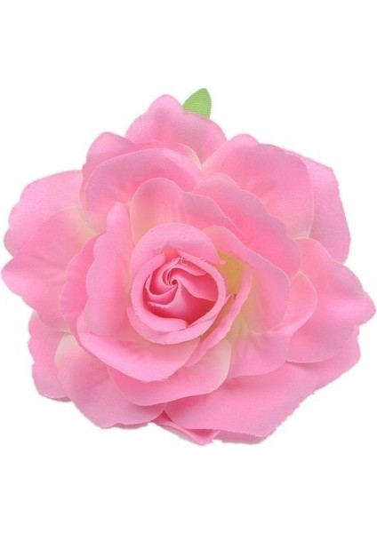 Gül Pembe Tarzı No.14 Boyutu Vintage Büyük Gül Çiçeği Saç Tokası Gelin Broşu Prom Rocka Billy Saç Iğnesi Korsaj Düğün Gelin Tacı (Yurt Dışından) indirimleri