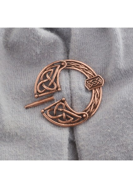 No.1 Boyutu Retro Viking Önlük Toka Klips Pelerin Kelt Hatteberg Broo Hollow Ortaçağ Kuzey Takı (Yurt Dışından)