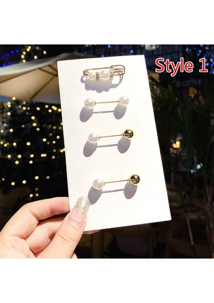 Stil 6 Kadın Moda Broş Tokası Inci Broş Tokası Giyim Aksesuarları Bel Süsleme Kazak Aksesuarları Takı Hediye (Yurt Dışından) fırsatları