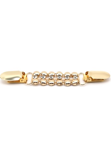 Altın Tarzı Kadınlar Için Hollow Crystal Broş Kardigan Klipsi Şal Klipsi Süveter Klipsi Broş (Yurt Dışından)