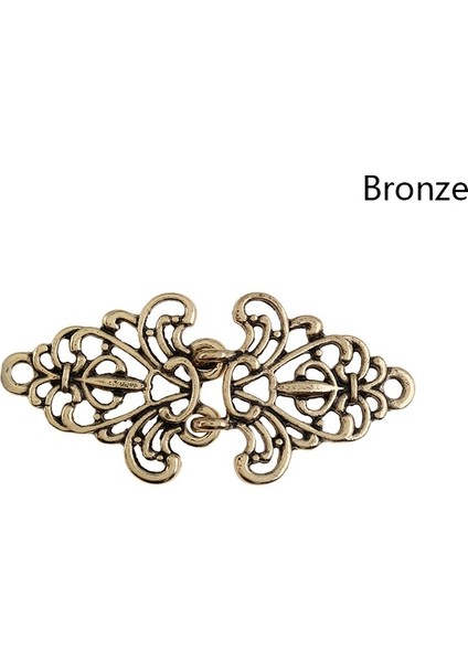 Bronz Tarzı 1 Bilgisayar Kadın Retro Vintage Hırka Ördek Claw Sweater Şal Bluz Yaka Kazak Eşarp Toka Broş Takı Aksesuarları (Yurt Dışından)