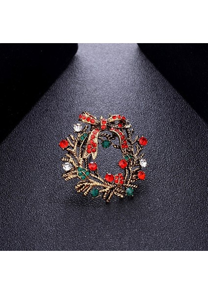 No.1 Boyutu Yılbaşı Vintage Zarif Hediye Yılbaşı Süsü Takılı Drristmas Broş Korsaj Aksesuarları (Yurt Dışından) modelleri