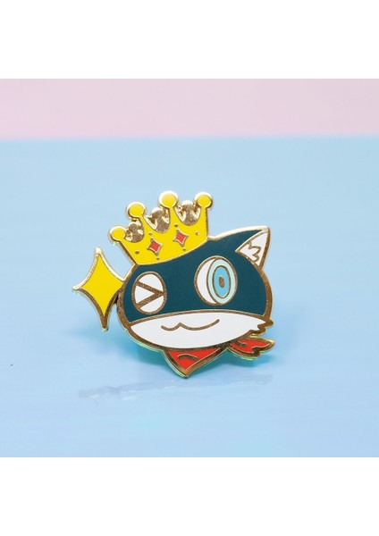 Toplu Iğne Persona Morgana Mona Pastel Emaye Pin Kawaii Mavi Taç Kedi Broş Oyun Fanı Koleksiyonu Rozeti Aksesuar Sevgililer Günü Hediyesi (Yurt Dışından) modelleri
