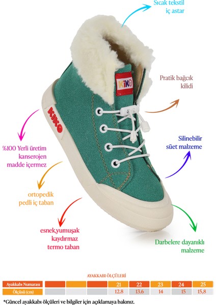 Tigge Günlük Lastikli Kız Bebek Bot Ayakkabı fiyatları