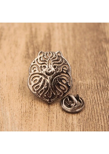 Siyah Stil Erkek Sevimli Takım Brooomeranian Köpek Hayvan Severler Komik Hediye (Yurt Dışından)