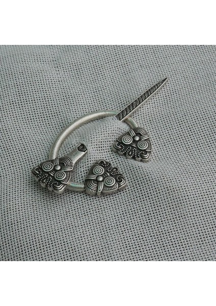 Viking Penannular Broş Kopyası Viking Mücevher Replikaları Antika Viktorya Gümüş Viking Iskoç Penannular (Yurt Dışından)