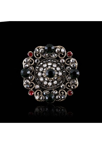 B1 Yılbaşı Moda Barok Taşlı Saray Retro Broş Hollow Rozet Noel Giyim Aksesuarları - Türkiye E-Ticaret (Yurt Dışından)