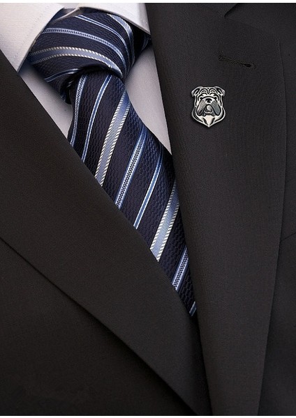 Gül Kırmızı Tarzı Erkek Sevimli Takım Broşu Ingiliz Bulldog Hayvan Broşları Komik Takı (Yurt Dışından) modelleri