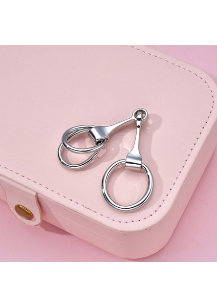 Gümüş Tarzı Kadın Hediye Kare Metal At Kement Kadın Takı Moda Toka Şal Yüzük Eşarp Tokası Başörtü Tokası Eşarp Klipsi (Yurt Dışından)