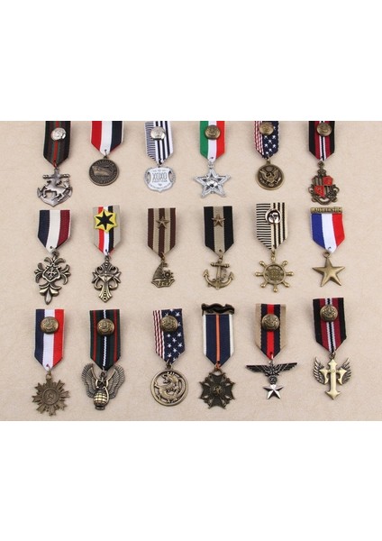 Metal Rozet Avrupa ve Amerika Donanma Okulu Rozeti Broş Rüzgar Harajuku Özel Takım Küçük Rozet Omuz Askısı Rütbe Slaytları Epaulet Epaulette (Yurt Dışından)