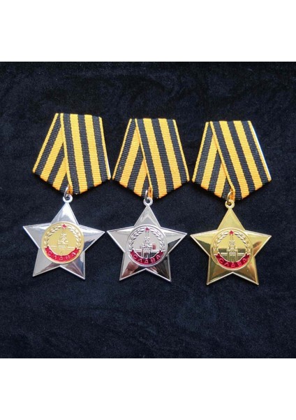 3 Adet Bir Set Sovyetler Birliği Askeri Madalya Şeref Nişanı Ussr Madalyalar Rusya Metal Rozetleri Broş Amac: (Yurt Dışından)