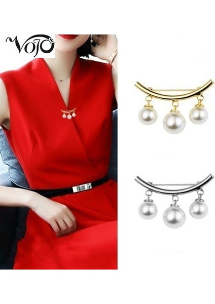 Parlak Altın Vojo Hot Sale Dantel Broş Dıy Yaka Broşu Şık Moda Aksesuarları Broş (Yurt Dışından)