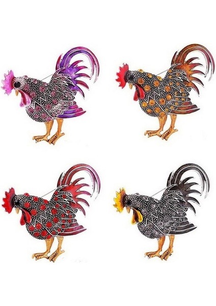 Gri Tarzı Kişiselleştirilmiş Vintage Horoz Broş Hayvan Karikatür Broş Giyim Pim Aksesuarları (Yurt Dışından) modelleri