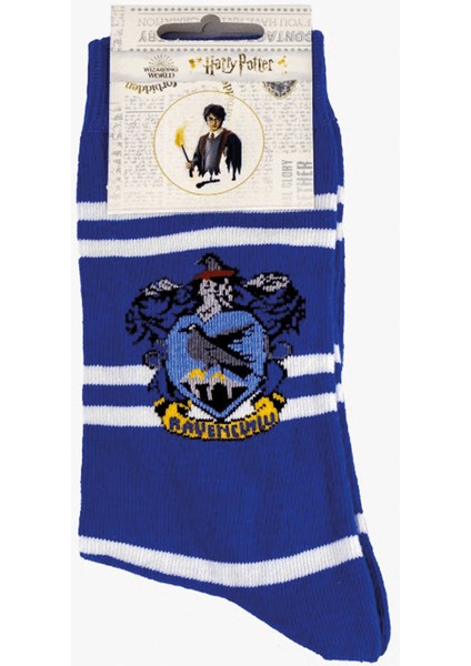 Harry Potter Lisanslı Ravenclaw Logo Çorap