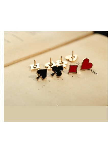 4 Adet/takım Unisex ve Moda Erkek Takı Alaşımlı Boutonniere Poker Şekilli Broş Yaka Iğnesi Kadınlar Kalp Maça Kulüp Komik Broşlar (Yurt Dışından) indirimleri