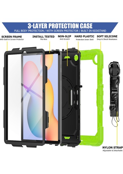 Samsung Galaxy Tab S6 P610 Için Koruyucu Kılıf Samsung Galaxy Tab S6 Lite P610 (Yurt Dışından) indirimleri