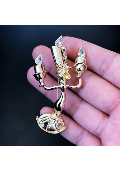 A9 Kadınlar Için Retro Ortaçağ Saray Broşları Vintage Pin Taşlı Broş Takıları Şık Tasarım Barok (Yurt Dışından)