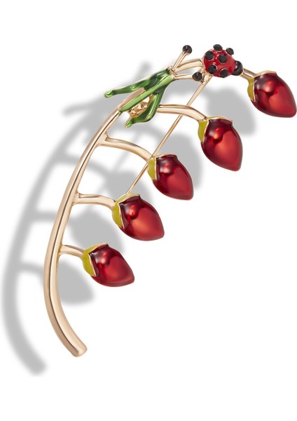 B11 Daisy Rose Çiçek Emaye Broş Düğün Buketi Kıyafet Broş Takı Aksesuarları Kadınlar Için Hediye (Yurt Dışından)