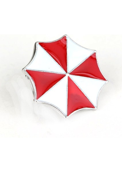 Kırmızı Stil Resident Evil Şirketi Şemsiye Rozeti Broş Pin (Yurt Dışından)