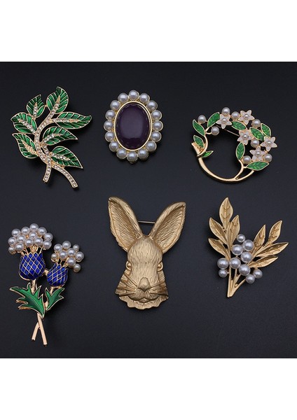 B3 Yeni Barok Tarzı Broş Edebi Basit Klasik Broşlar Kadın Parti Düğün Aksesuarları Için (Yurt Dışından) fiyatları
