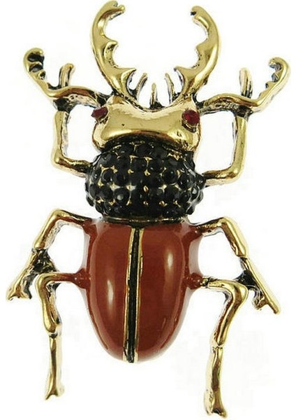 Kadınlar Için Taşlı Böcek Broşları Yeni Gelen Takı Hediye (Yurt Dışından)