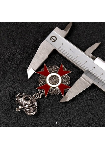 Ingiliz Tarzı Vintage Metal Taç Madalyon Broş Rozeti (Yurt Dışından) fırsatları