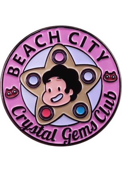 L2001 Anime Sevimli Figürler Metal Broş Emaye Rozet Sırt Çantası Çanta Yaka Pim Takı (Yurt Dışından)