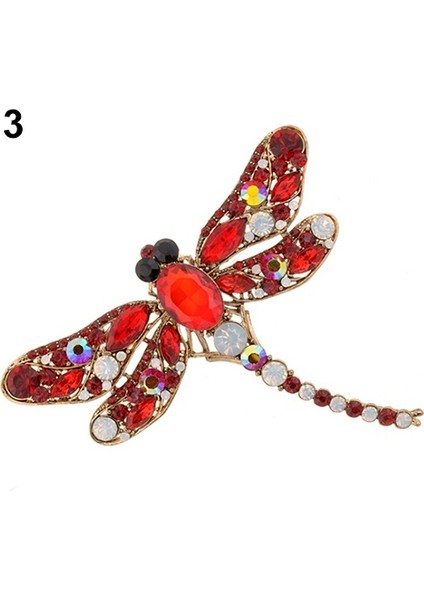 Pembe Tarzı Güzel ve Şık Kadın Moda Yusufçuk Kristal Broş Taşlı Eşarp Iğnesi Takı (Yurt Dışından) fırsatları