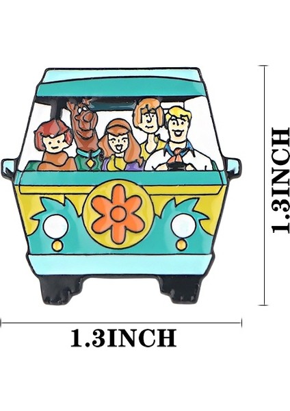 No.1 Boyutu CA885 Çanta Rozeti Broş ve Broşlar Için Metal Emaye ve Yakalık Takılar (Yurt Dışından)