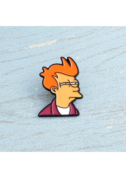 Futurama Philip J.fry Meme Rozet Broş Hediye En Iyi Arkadaşlar Için (Yurt Dışından)