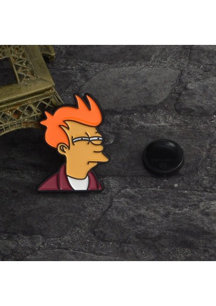 Futurama Philip J.fry Meme Rozet Broş Hediye En Iyi Arkadaşlar Için (Yurt Dışından)